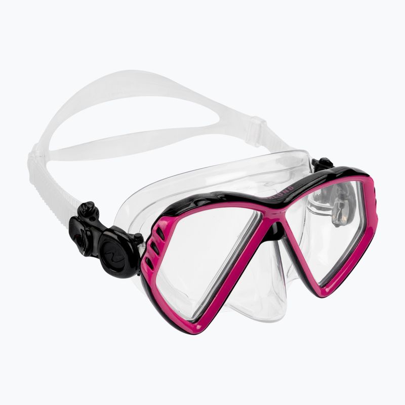 Potápěčská maska Aqualung Cub transparentní/růžová junior MS5530002