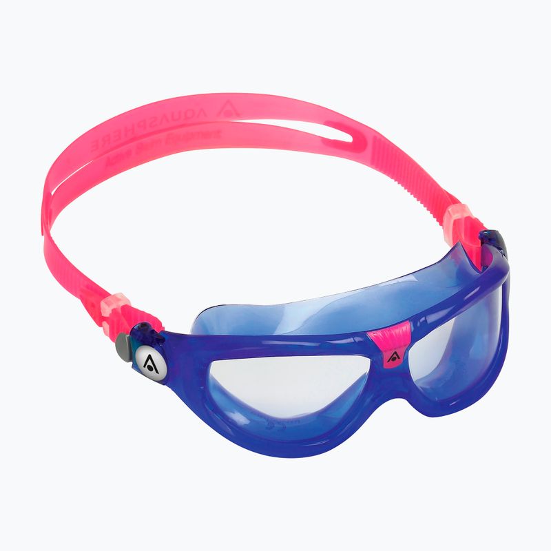 Aquasphere Seal Kid 2 růžová/růžová/čirá dětská plavecká maska MS5614002LC