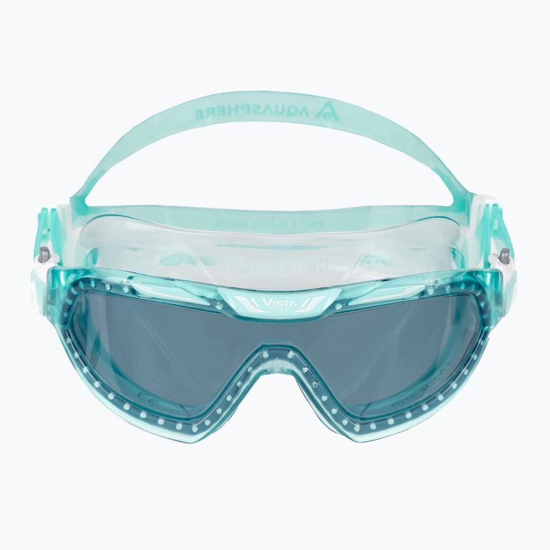 Plavecká maska Aquasphere Vista XP tónovaná do zelena MS5643535LD 2