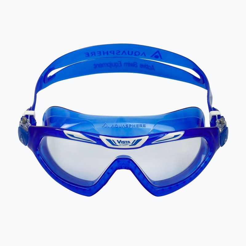 Plavecká maska Aquasphere Vista XP blue/white/clear 2