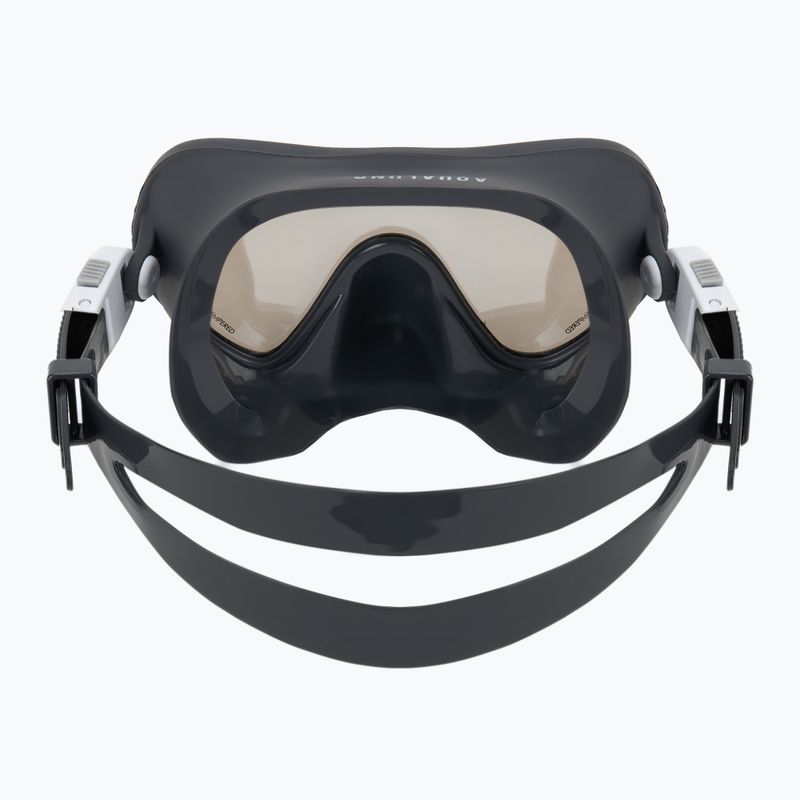 Šnorchlovací maska +šnorchl Aqualung Combo Nabul silver/mirror 5