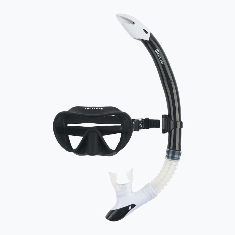 Šnorchlovací sada Aqualung Combo Nabul maska + šnorchl  black