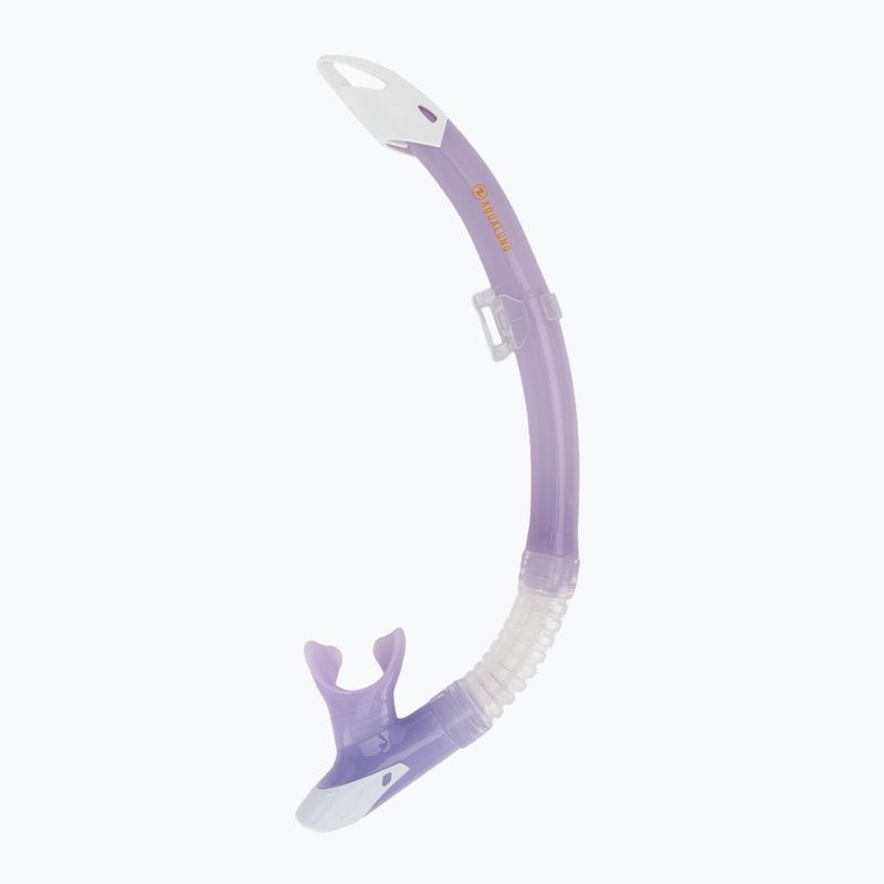 Šnorchlovací sada Aqualung Nabul maska + šnorchl  + ploutve  translucid purple 6