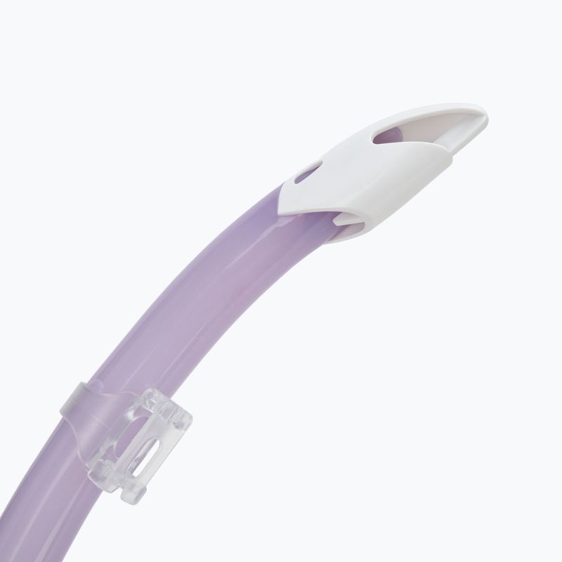 Šnorchlovací sada Aqualung Nabul maska + šnorchl  + ploutve  translucid purple 8