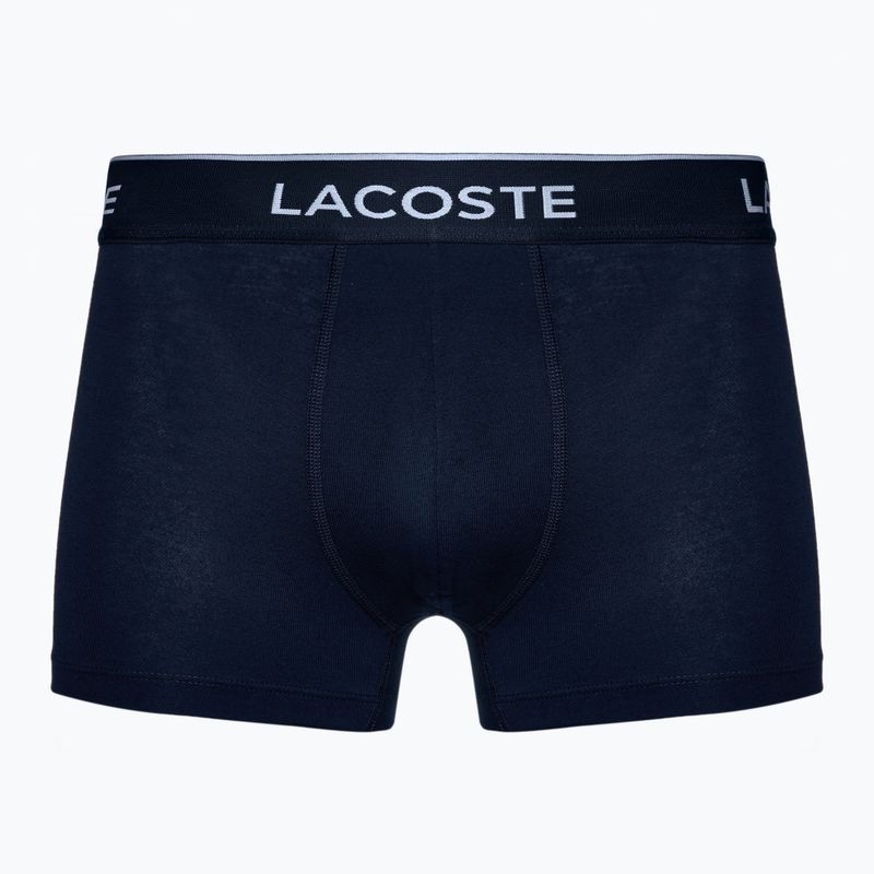 Boxerky Lacoste 5H3401 3 pary navy blue/green/red/navy 2