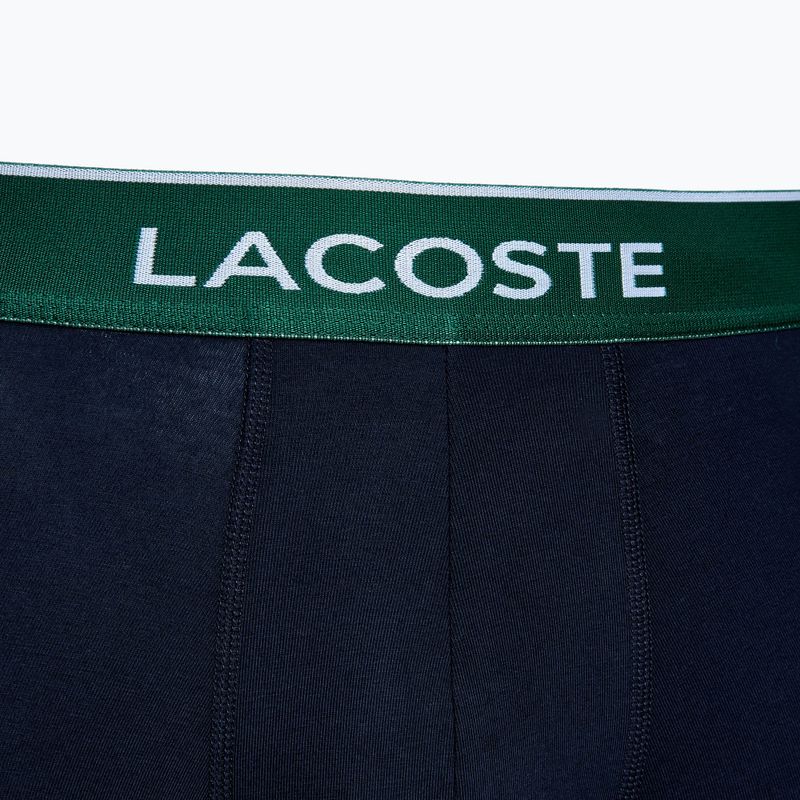 Boxerky Lacoste 5H3401 3 pary navy blue/green/red/navy 6