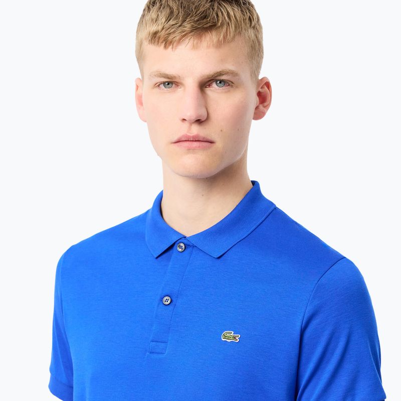 Pánské polo tričko  Lacoste DH2050 lazuli 4