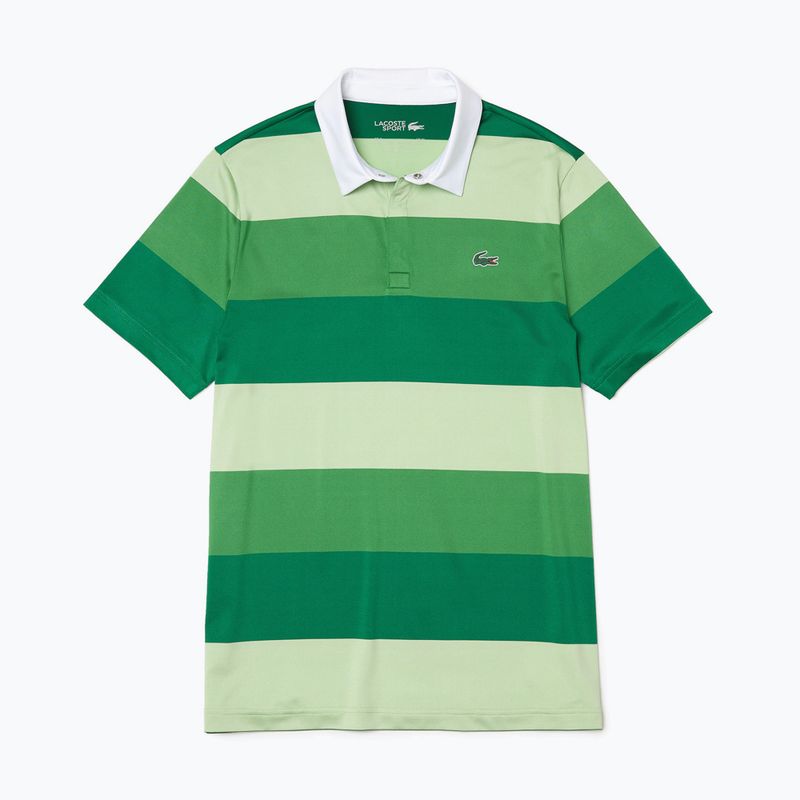 Pánská polokošile Lacoste zelená DH0872 FR9
