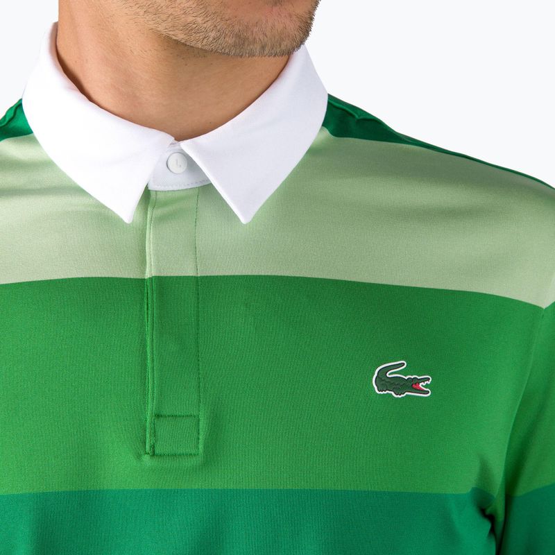 Pánská polokošile Lacoste zelená DH0872 FR9 5