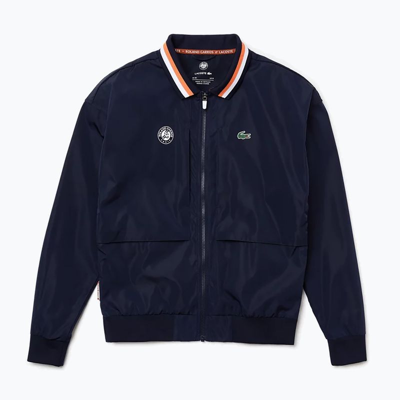 Pánská tenisová bunda Lacoste FG7 navy blue BH0954 3