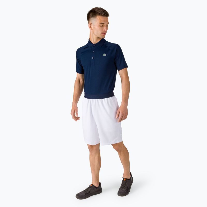 Pánské tenisové šortky Lacoste B0X white GH1044 2