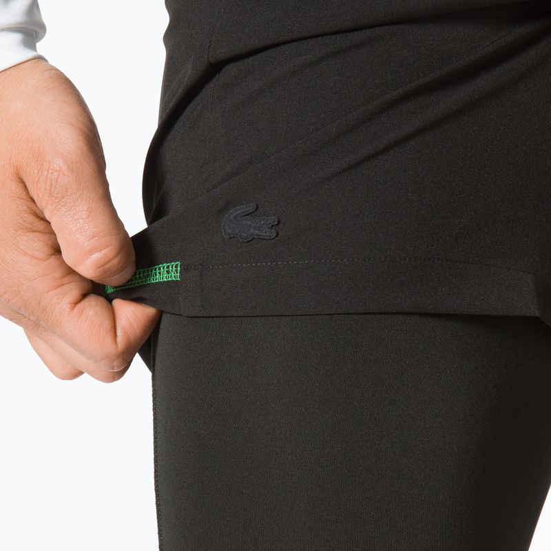 Pánské tenisové šortky Lacoste černé GH1041.9AZ 5
