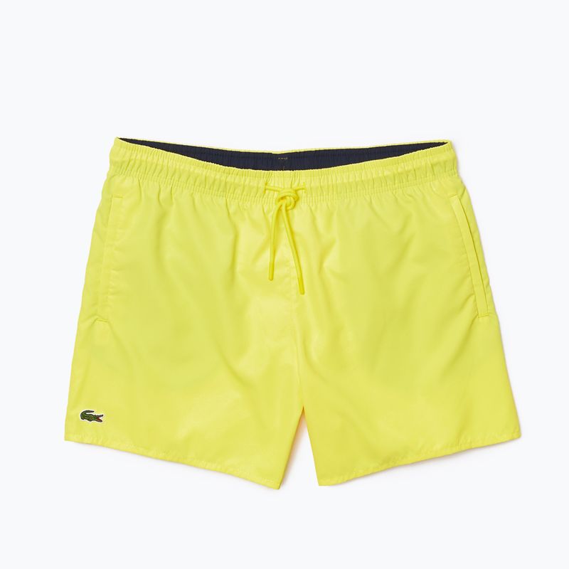 Lacoste pánské plavecké šortky MH6270 9TB žlutá