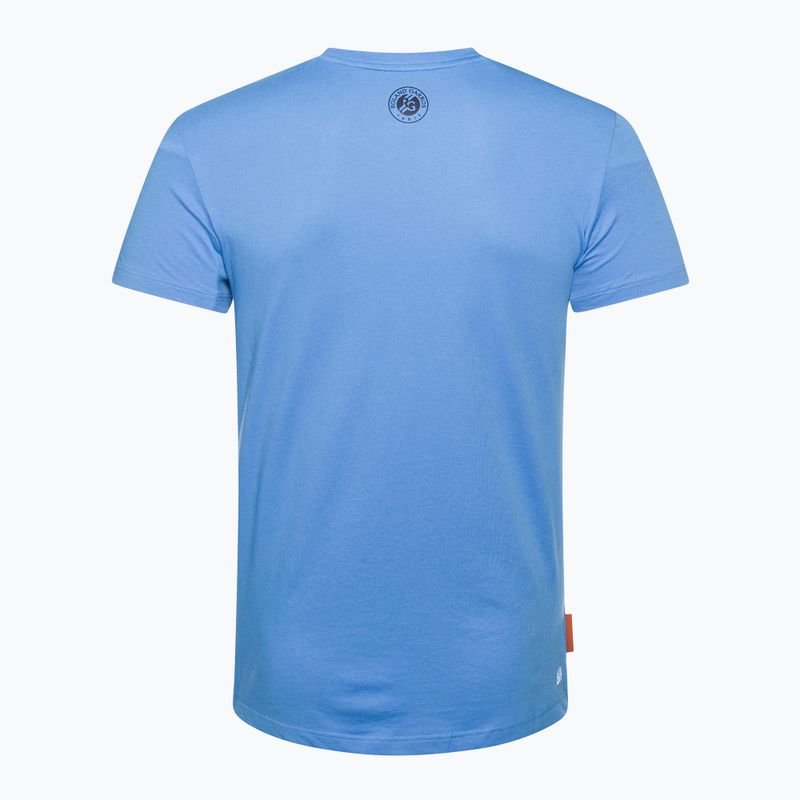 Lacoste pánské tenisové tričko modré TH0970 YD2 2