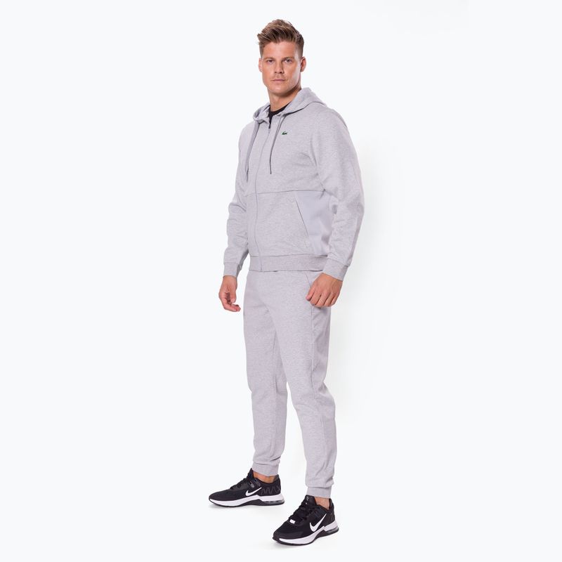 Lacoste mikina SH9676 9YA šedá SH9676 2