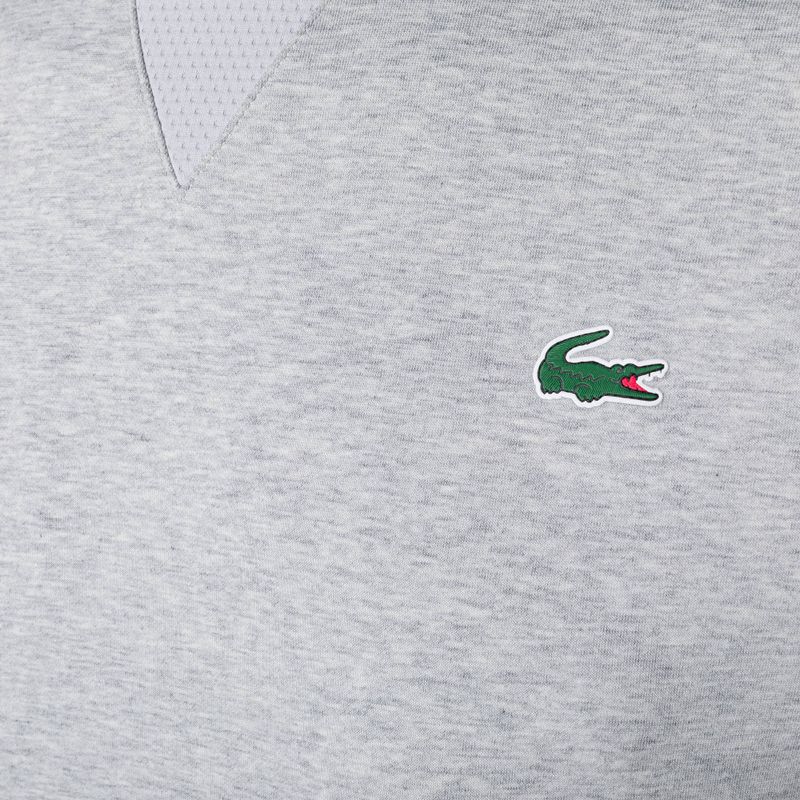 Lacoste pánská mikina šedá SH9604 3