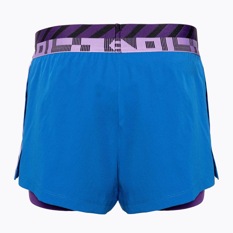 Pánské tenisové kraťasy Lacoste modré GF9262 2