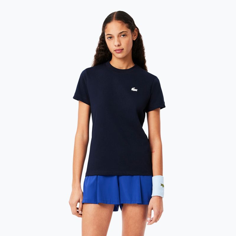 Dámské tričko Lacoste TF9246 navy blue