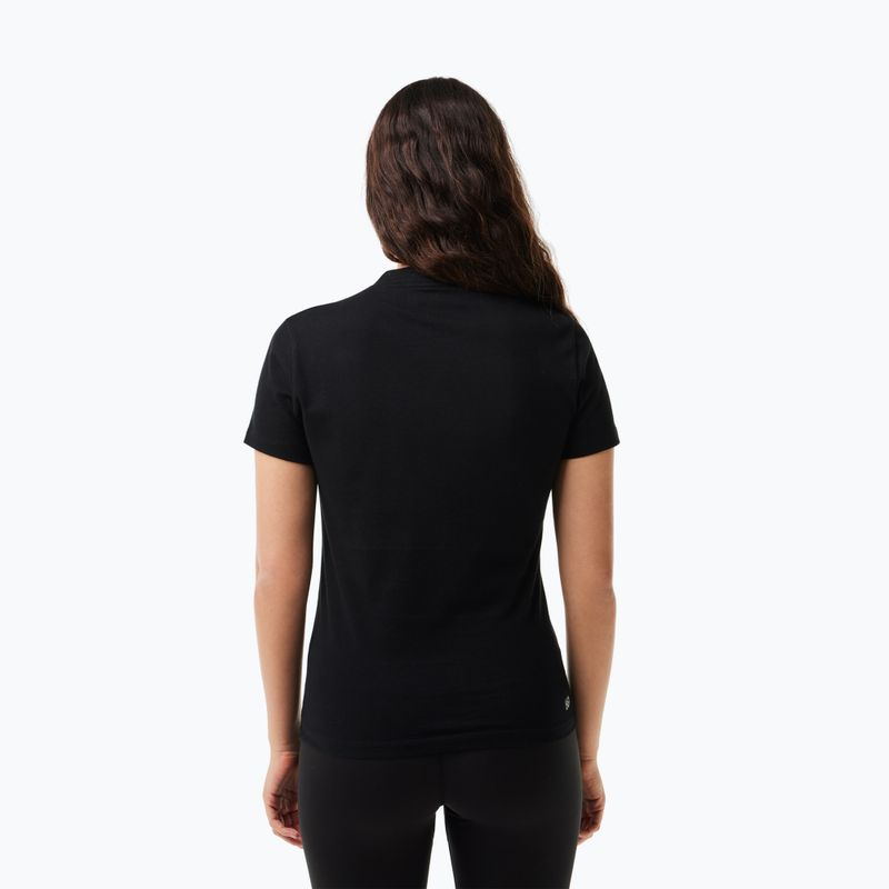 Dámské tričko Lacoste TF9246 black 2