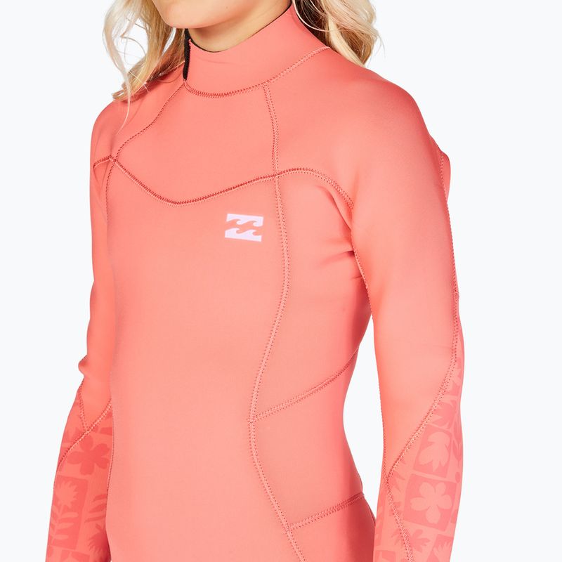 Dětský neopren   Billabong 4/3 Teen Synergy BZ vintage coral 3