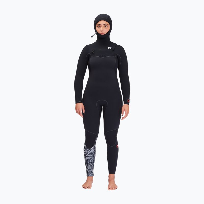 Dámský neopren Billabong 5/4 Furnace Comp Hooded midnight trails