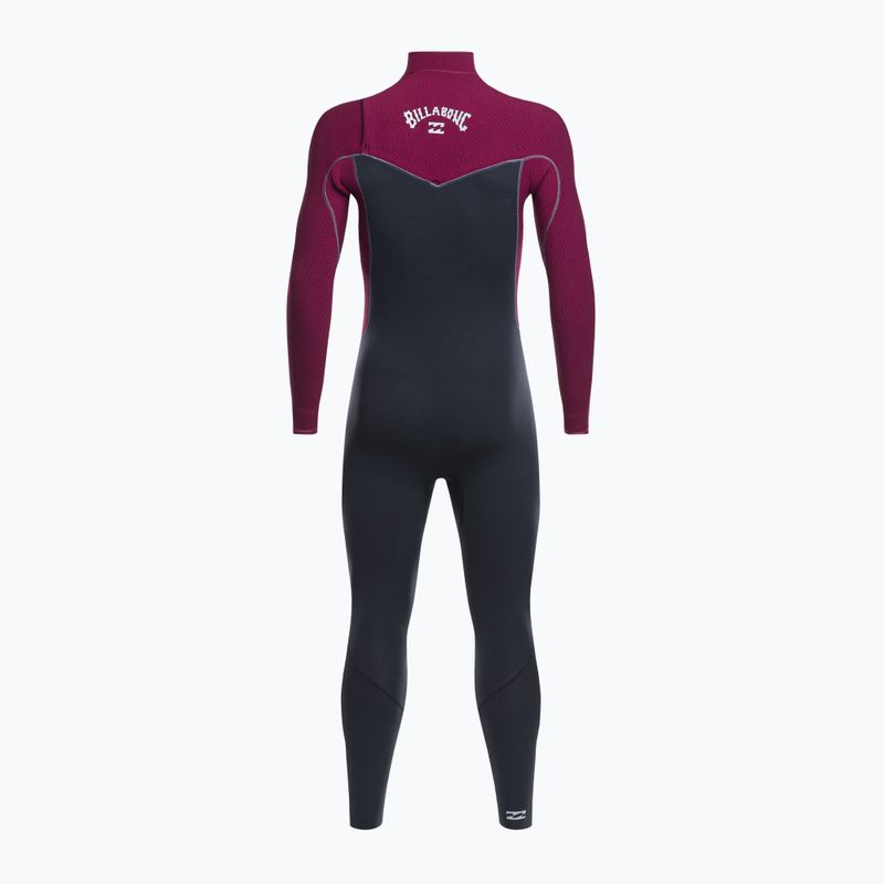 Pánský neopren Billabong 5/4 Revolution burgund 3