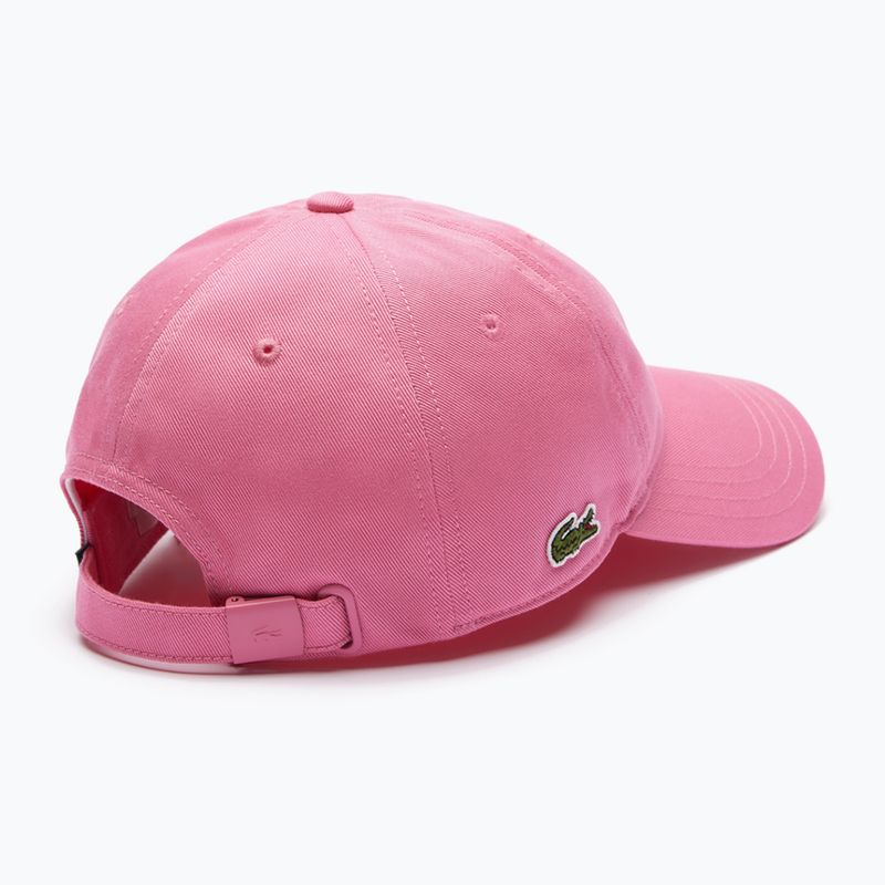 Kšiltovka Lacoste RK0440 reseda pink 2