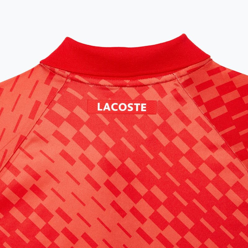 Lacoste pánská tenisová polokošile červená DH5174 7