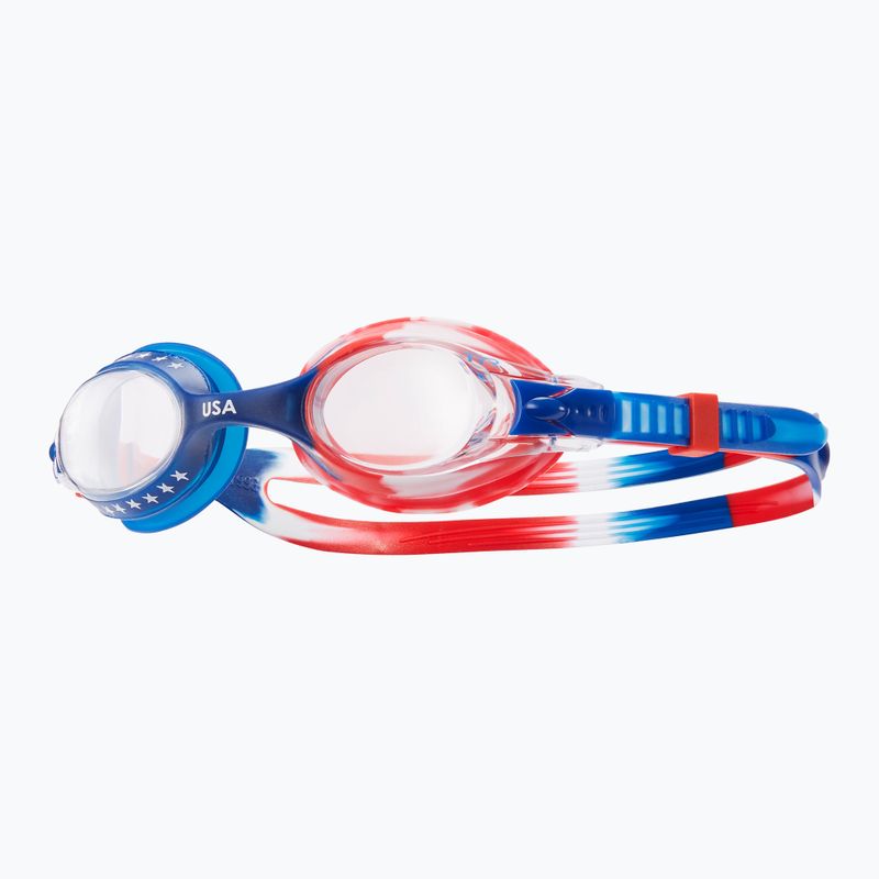 Plavecké brýle TYR USA clear/red/navy 6