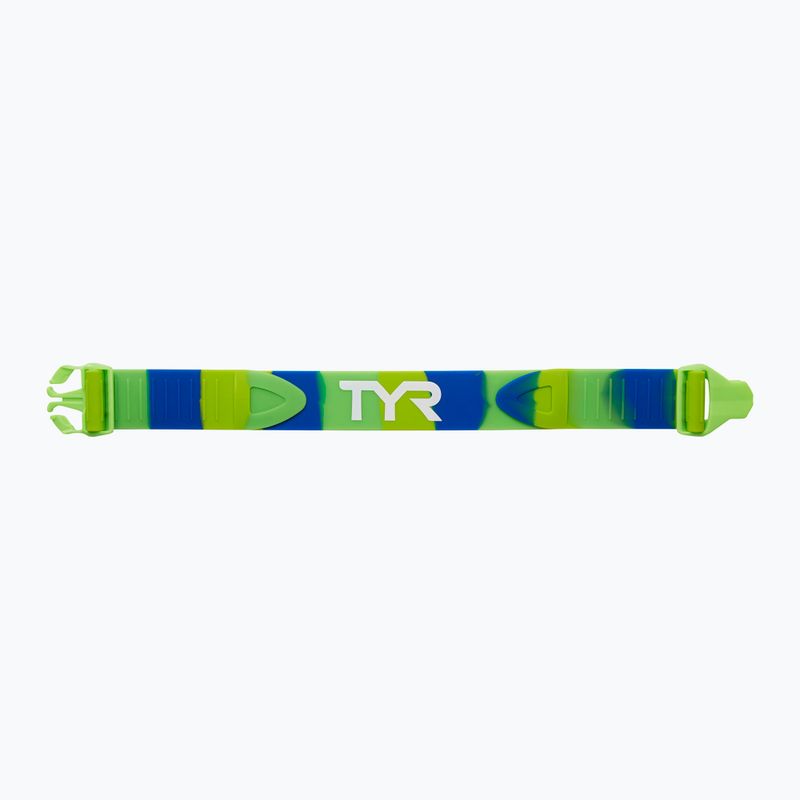 Pásek TYR Rally Training Strap green/ green/ blue 2