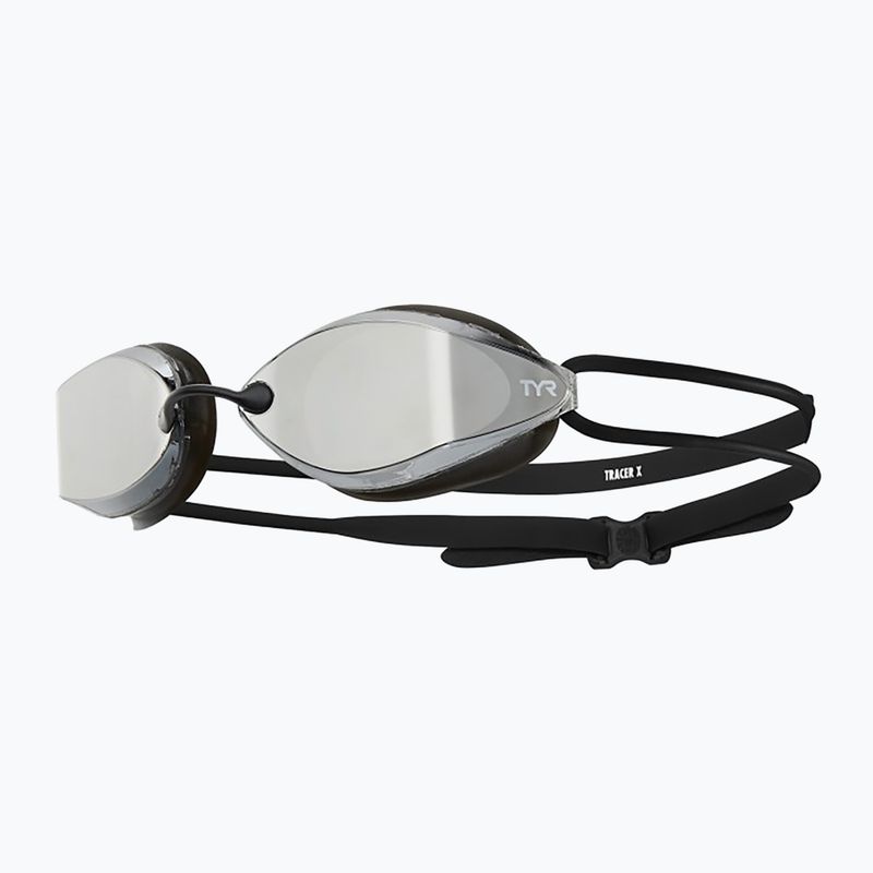 Plavecké brýle TYR Tracer-X Racing Mirrored černo-stříbrne LGTRXM_043 6