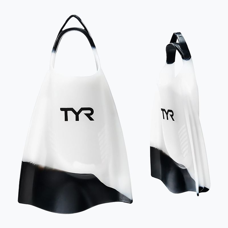 Plavecké ploutve TYR Hydroblade bílo-černá LFHYD 5