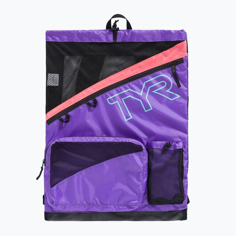 Plavecký pytel TYR Elite Team Mesh 40 l pink / purple