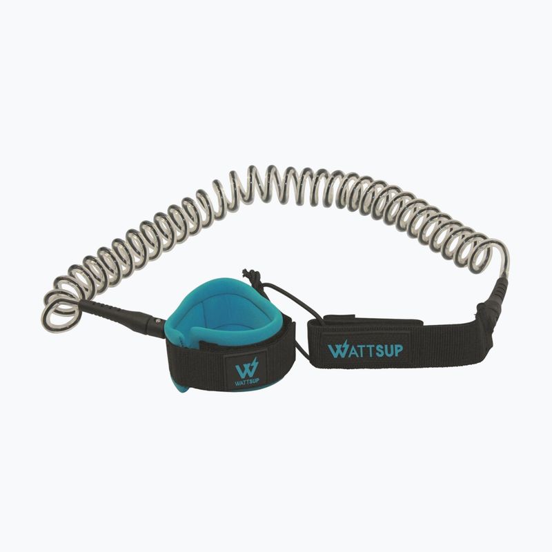 Leash  SUP WATTSUP Coiled 10' black/blue