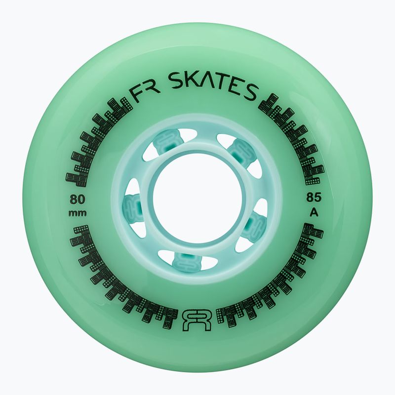 Kolečka na kolečkové brusle FR Skates Downtown Wheel 80mm/85A X4 mint/mint 3
