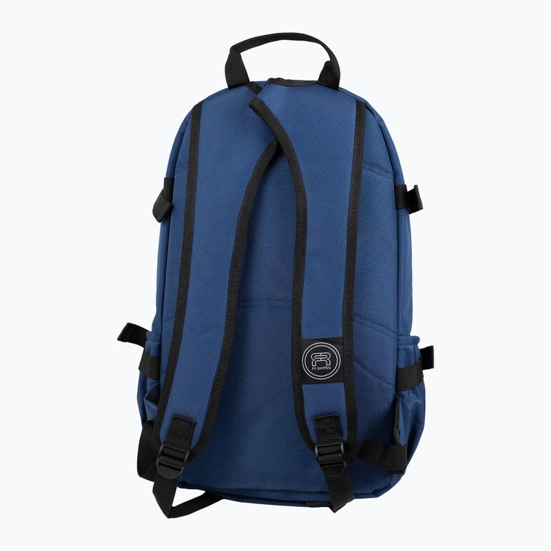 Batoh na kolečkové brusle FR Skates Slim Skates Backpack 18 l blue 2