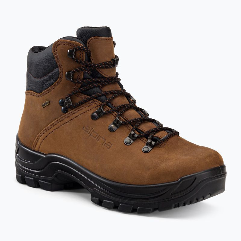 Pánské trekové boty Alpina Tundra brown