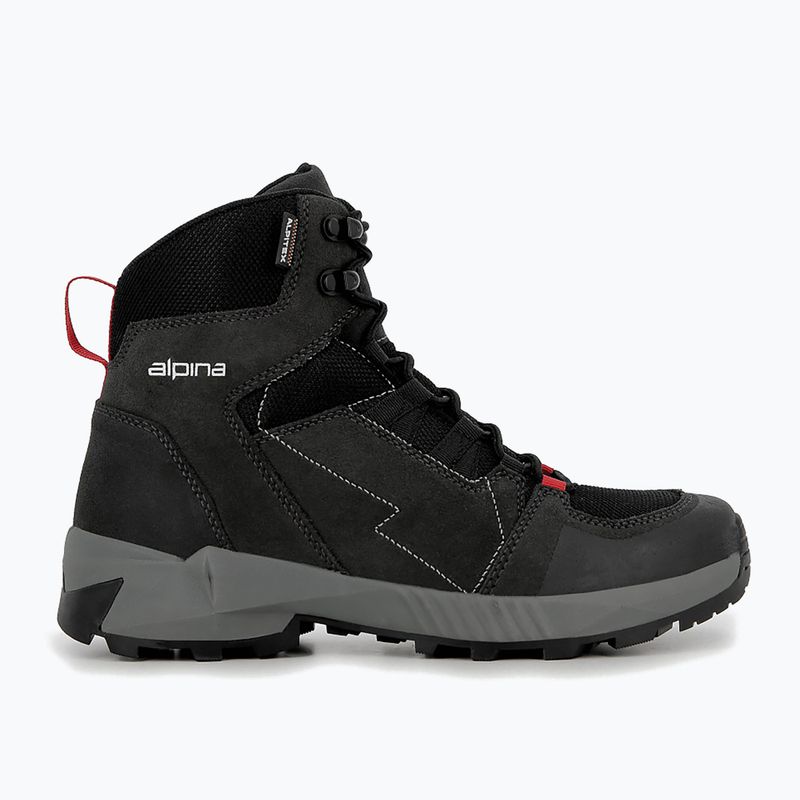 Pánské trekové boty Alpina Tracker Mid black/grey 11