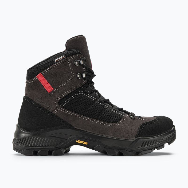 Pánské trekové boty Alpina Henry 2.0 grey/black 2