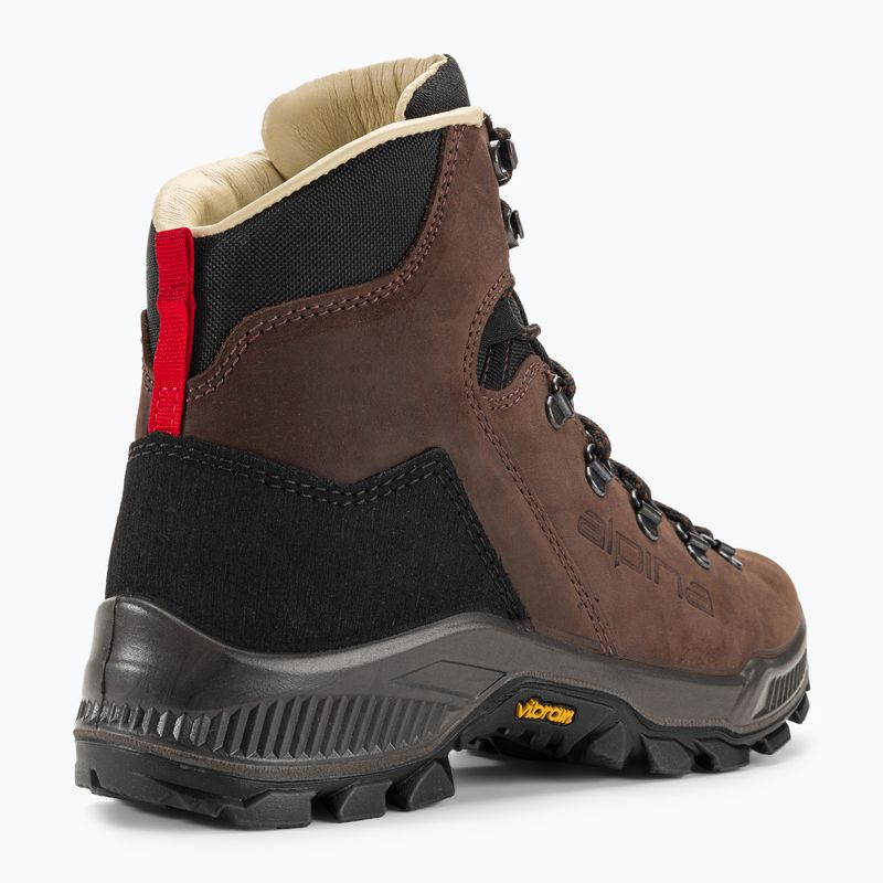 Dámské trekové boty Alpina Prima Mid dark brown 9