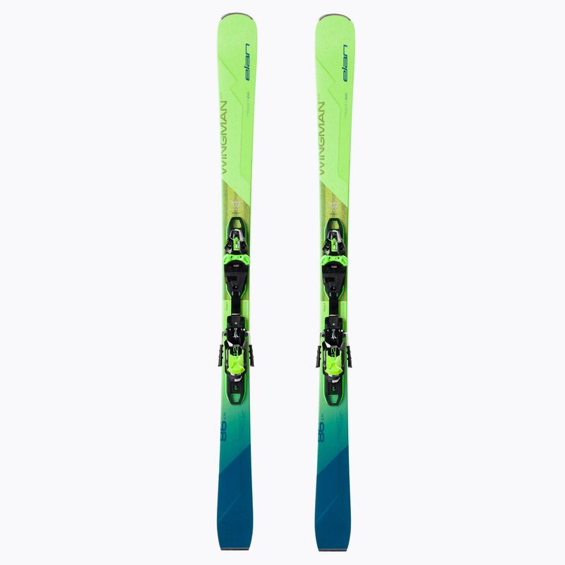 Sjezdové lyže Elan Wingman 86 CTI Fusion zelené + EMX 12 ABAHBR21