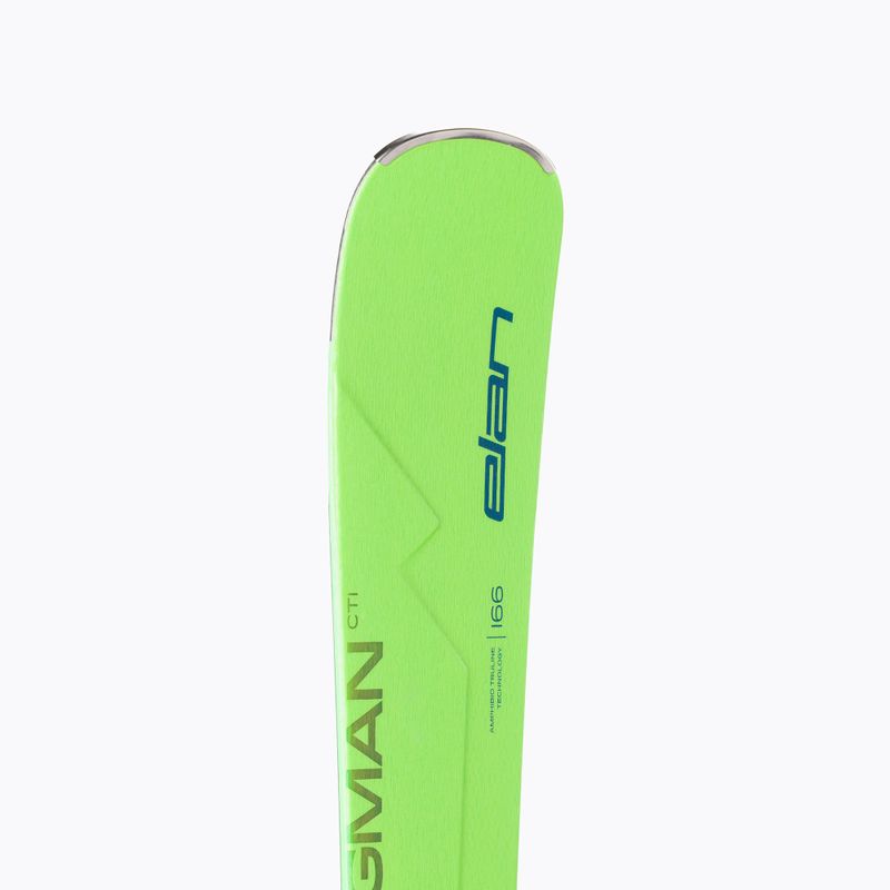 Sjezdové lyže Elan Wingman 86 CTI Fusion zelené + EMX 12 ABAHBR21 8