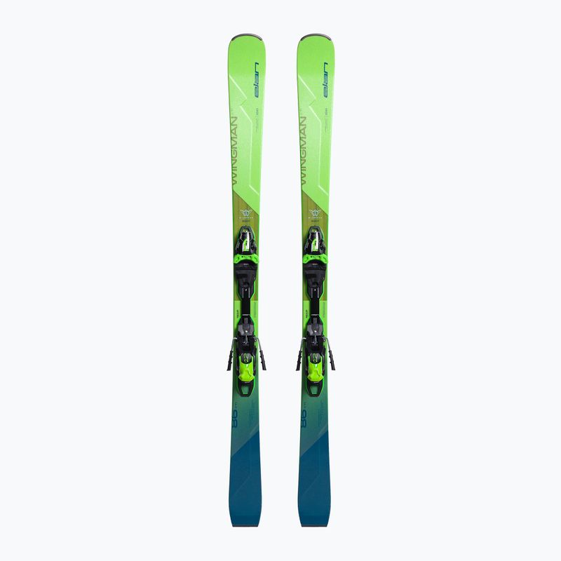 Pánské sjezdové lyže Elan Wingman 86 CTI Fusion X + EMX 12 zelená ABAHBR21