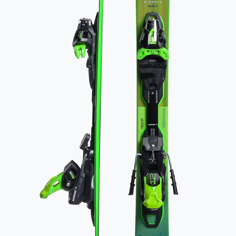 Pánské sjezdové lyže Elan Wingman 86 CTI Fusion X + EMX 12 zelená ABAHBR21 5