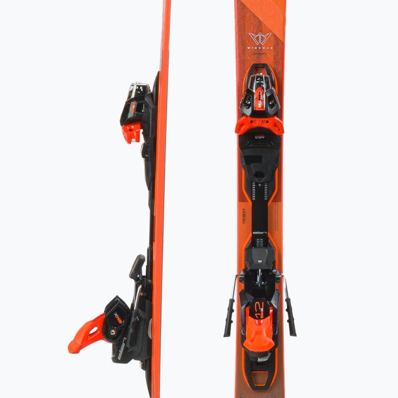 Elan Wingman 82 CTI Fusion + EMX 12 oranžovo-modré sjezdové lyže ABBHBT21 5