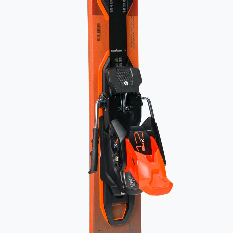 Elan Wingman 82 CTI Fusion + EMX 12 oranžovo-modré sjezdové lyže ABBHBT21 7