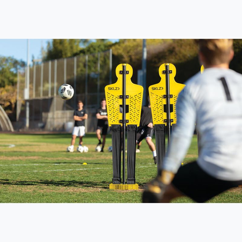 Tréninková figurína SKLZ Pro Training Soccer Defender yellow 5