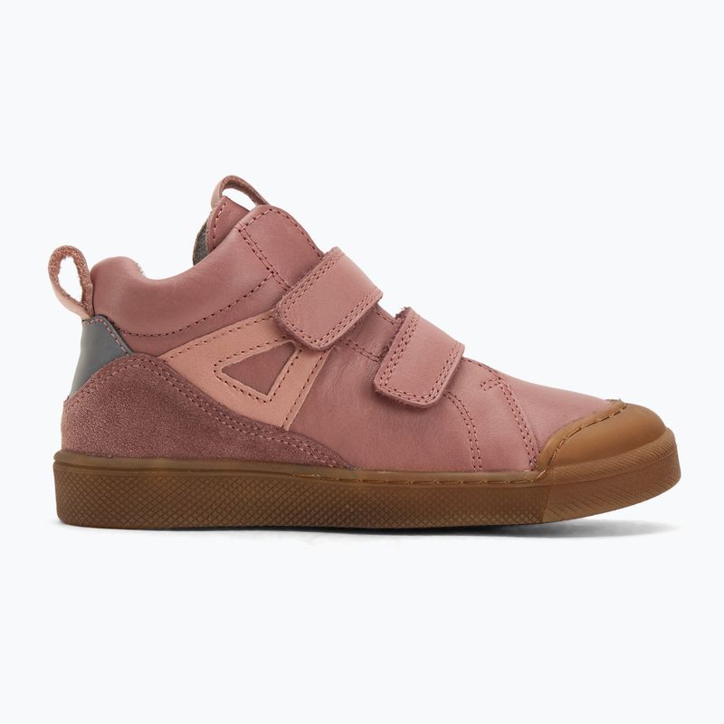 Dětské barefoot boty Froddo Rosario High-Top dark pink 2