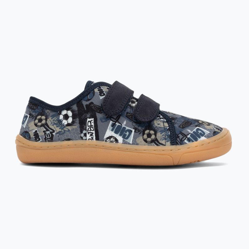 Dětská barefoot boty Froddo G1700379 grey/blue 2