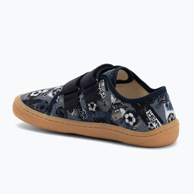 Dětská barefoot boty Froddo G1700379 grey/blue 3